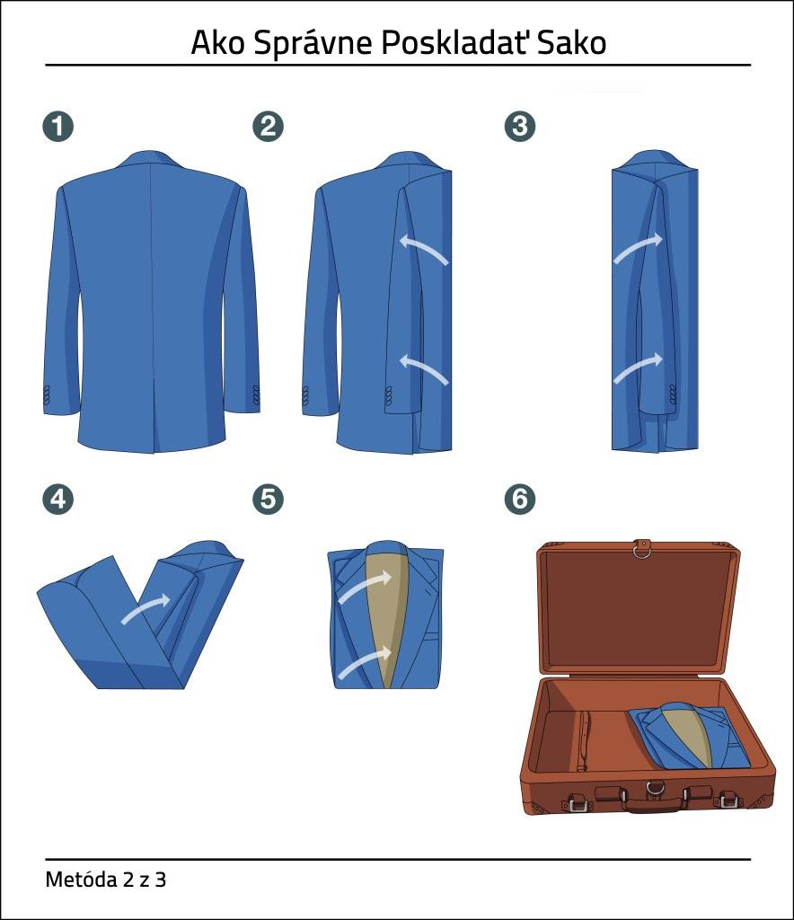 Ako Správne Poskladať Sako How To Fold Suit Jacket